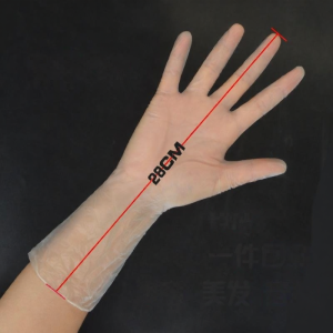 Waterproof Extended Disposable Gloves 100pcs