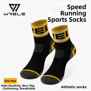 WRELS | Professional Anti-Slip Wear-Resistant Quick-Dry Breathable Competition Running Socks