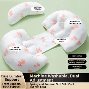 WEVOLA | Pregnancy Side Sleep Pillow Lumbar and Abdominal Support