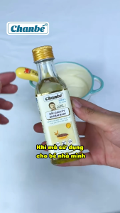 Dầu ăn dặm ép lạnh nguyên chất từ các loại hạt Chan Bé