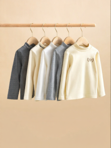 Usbettas | Boys Autumn Winter Thermal Mock Neck Cotton A-Class Underwear