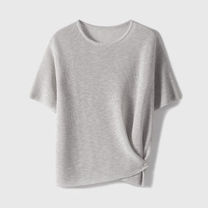 Double-side Wear Viscose Soft Knit Top
