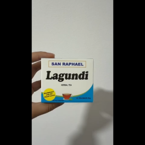 San Raphael Lagundi Tea 10 Tea Bags 20g | Vitex Negundo Herbal Tea | Herbal Infusion for Your Tea Break | Easy to Prepare at Home or Work | Read the Product Label for Ingredients Brewing Directions Serving Instructions and Storage Information Before Use