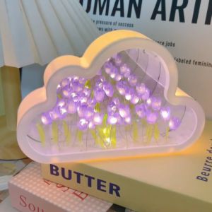 Cloud Tulip Small Night Light: A DIY Floral Ambiance Lamp