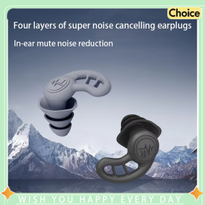 Silicone Earplugs Noise Cancelling Sleeping Swimming Study Anti Snore Waterproof Soundproof Dorm Students Ear Plugs