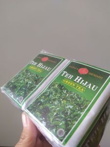 teh hijau diet tubruk kepala djenggot/teh hijau tubruk kepala jenggot 10 pcs(5 plastik)