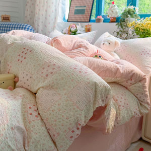 MANCAI | Extra Soft Water Washed Bubble Cotton Bedding Cartoon Cute