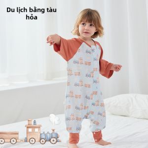 Túi Ngủ Hơi Thở Chống Đá Phản Cho Bé Mùa Hè