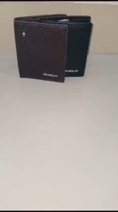 Deabolar Dompet Uang Lipat Tebal 3008-2 Model Vertikal Bahan Sintetis Lembut Kilat Lilin Muat Banyak Cash