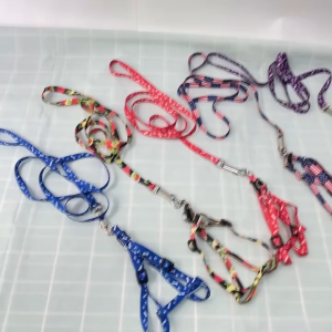 Japan Osaka Adjustable Harness and Leash Breathable Chest Dog Pet Harness Outdoors Walk Puppy Harness Leash HS1673