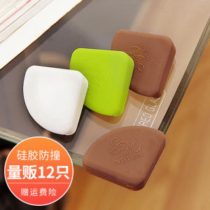 Child Safety round Corner Protector Silicone Aluminum Alloy Oil Smoke Machine Table Corner Guard for Toddlers And Kids