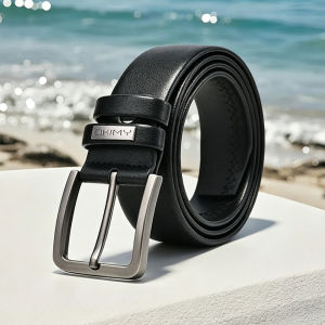 OKIMY Mens Belt Business Leisure Belt Split Cowhide Waist Belt Business Pant Belt Stylish Simple Nice Waistband Durable Belt