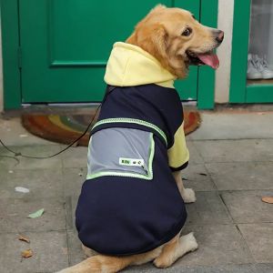 Big Dog Hoodies Autumn And Winter Labrador Large Dog Border Collie Pet Clothing Spring And Autumn Golden Retriever Sweatshirt