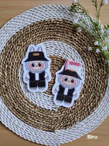 Amplop Lebaran Idul Fitri / ampau / amplop imlex  Labubu 3D isi 5 amplop
