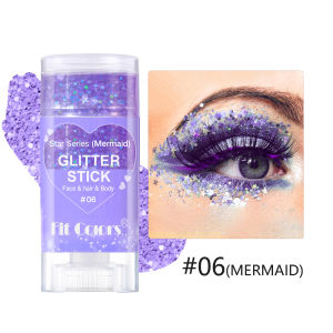 5 Color Body Painting Sequins Stick Face Lips Star Glitter Powder Eye Shadow Festival Stage Makeup