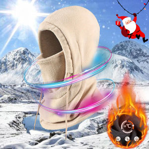 Winter Balaclava Face Mask Windproof Thermal Hooded Scarf for Skiing Cycling Fishing Cold Weather Sports Gear Christmas Gift