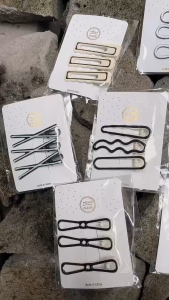 Fyngalery ♛ Set Jepit Rambut Isi 3 Jepitan Poni Aksesoris Rambut Fashion Wanita DP400