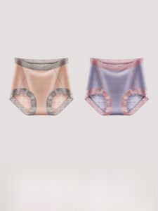 DREAM TIME | Antibacterial High Waist Pure Cotton Underwear Womens Plus Size Breathable Comfortable Spring New Style Short Pants