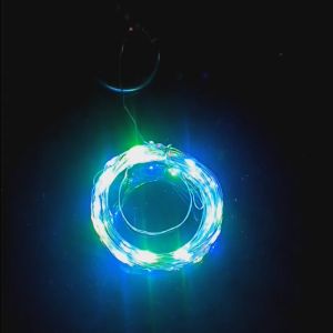 Lampu LED Kawat Fairy Light Warna Warni 100 LED Panjang 10 Meter