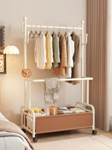 HAOMEIJIA | Bedroom Portable Metal Coat Rack