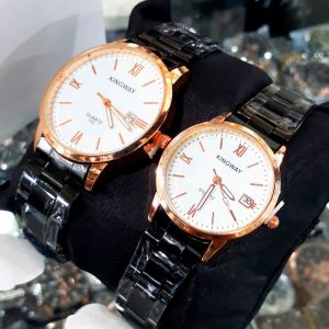 Jam Tangan Couple Pria Wanita Anti Air Fitur Tanggal Aktif Anti Air Bestseller Jam Tangan Kasual Pria Sporty / Jam Tangan Kasual Wanita Terbaru Mewah elegan Water Resistant