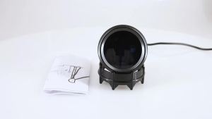 RYSJM | Đồng Hồ Đo Nhiên Liệu Ô Tô Phổ Thông 52mm Độ Nhạy Cao 240-33 Ohm Có Đèn LED Trắng Và Viền Đen Dành Cho Ô Tô