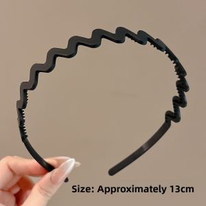 NING ZHOU | Invisible Non-slip Hairband For Men Black