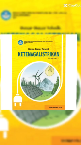 Ori Buku Dasar-Dasar Ketenaga Listrikan Kelas 10 SMK Kurikulum Merdeka