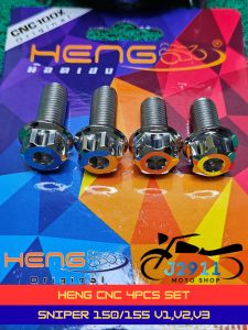 300mm BRAKE CALIPER BOLT BRACKET FOR SNIPER 150 / 155 V1V2V3 CNC SET