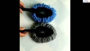 (92) Chổi Lau Bụi Vệ Sinh Nội Ngoại Thất Ô Tô Nhà Cửa Bằng Sợi Bông Mềm Chống Xước