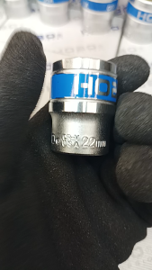 (MADE IN TAIWAN) HOBO ลูกบล็อกสั้น 1/2"(4หุน) 6 เหลี่ยม เบอร์ 22 มม.