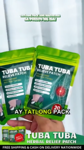 Tuba-Tuba Relief Patch Healing Pain Relieve Natural Remedy Halamang Gamot Effective  BUY 1 TAKE 1