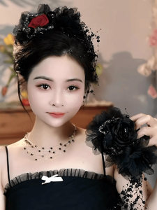 Korean Style Handmade Tassel Hair Claw Super Fairy Tailoring Volumizing Hair Accessories Versatile Hairpin for Updos