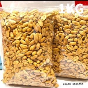 kacang 1kg bawang goreng asin