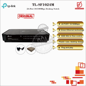 TP-Link TL-SF1024M 24-Port 10/100Mbps Desktop Switch