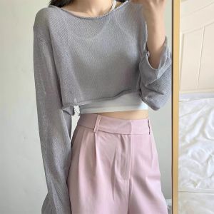 HUOLISI | Sun Protection Cool Knit Top