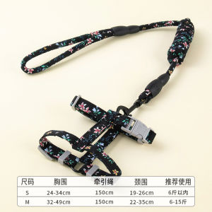 Cat Leash Anti-Escape Outdoor Special Cat Walking Rope Chest Strap Dog Chain Popular Dog Leash Cat Harness No Tangle