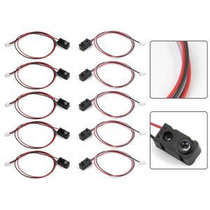 Bộ 5 Mô-đun Cảm Biến Tia Hồng Ngoại IR Break Beam Công Tắc Điều Khiển Quang Điện Với Đèn LED 3mm Dành Cho Arduino Robot Thiết Bị Đếm Công Nghiệp
