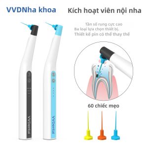 VVDental Sonic Irrigator Tips Với Đèn LED Endo Activator Dụng Cụ Nha Khoa Cho Dụng Cụ Nội Nha Ống Tủy Dụng Cụ Cầm Tay Bằng Nhựa