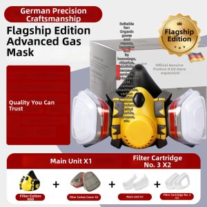 Toxic Gas Organic Vapor Acid and Alkali Protection Mask
