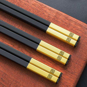 Antibacterial Mold-Resistant Heat-Resistant Metal Chopsticks