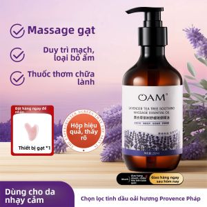 Oam | Dầu Massage Toàn Thân Lavender Tea Tree Cho Bấm Huyệt Thư Giãn Chườm Nóng
