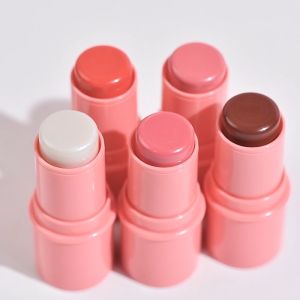 Lakerain 1 Piece Hydrating Glow Blush Stick Multi Stick for Moisturizing Makeup Creamy and Blendable Color For Eyes Lips & Cheeks Facial Make up