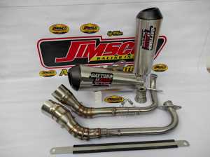 Knalpot Daytona [Free Peredam] Nmax PCX AEROX VARIO 125 150 Beat Scoopy Mio j M3 Genio Soul ADV LEXI dll