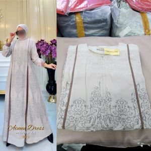 BEENA BASIC // COD GAMIS TERBARU BRAND AMOREBYRUBY EDISI AINUN VOL 2 DETAIL MOTIF CANTIK MODEL KEKINIAN MEWAH