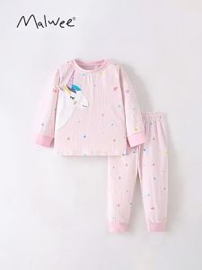 Bộ Malwee bé gái mùa thu mới phong cách Âu Mỹ 5024