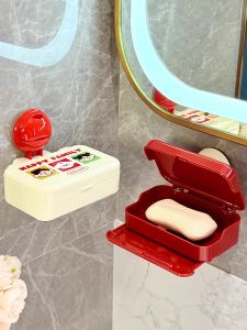 Hộp Đựng Xà Phòng Treo Tường Phòng Tắm Chống Thấm Nước Hộp Đựng Xà Phòng Chống Thấm Nước Treo Tường Nhà Bếp Dụng Cụ Vệ Sinh