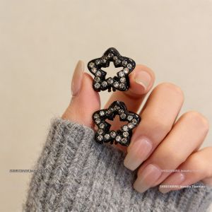 Delicate Rhinestone High-End Pentagram Hair Clip
