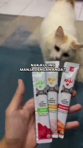 JJANGX3 Cat Creamy Collagen Treats (15g x 12 Packs)