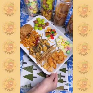 Da cá trứng muối 250g 200g đồ ăn vặt AVAGI vừa ngon vừa rẻ nhà AVAGI